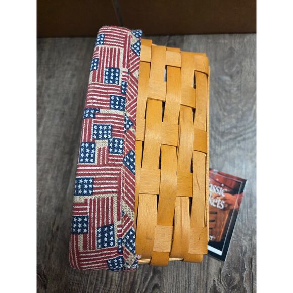 Longaberger 1996 Father's Day Address Basket Liner Plastic Protector 18546 USA - Picture 4 of 8